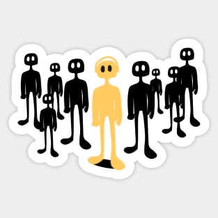 Sonder: Realization that everyone has a story Sticker